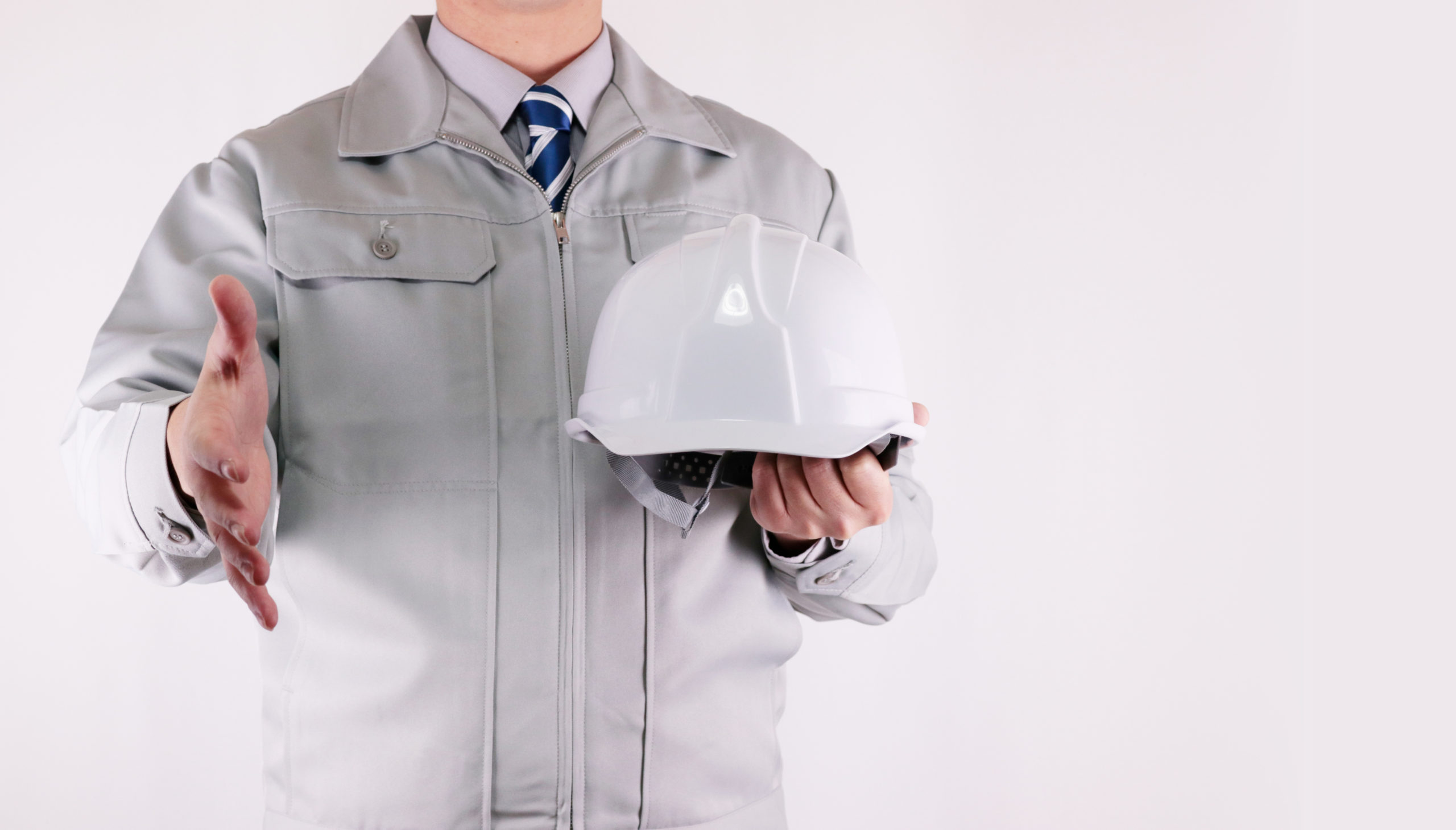 握手を求める手